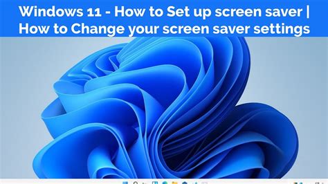 Change Screen Saver