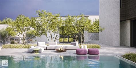 Private garden landscape design :: Behance