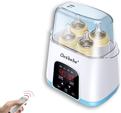 Baby Bottle Warmer, Baby Food Heater Steam Sterilizer, BPA-Free Warmer with LCD Display Accurate ...