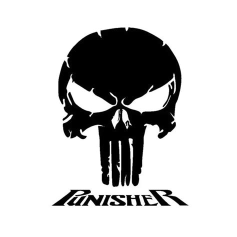 Aliexpress.com : Buy 14cm*18cm Punisher Vinyl Fashion Creative Personality Cool Skull Window ...