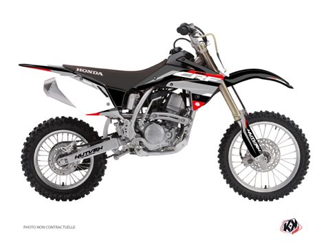 Honda 150 CRF Dirt Bike League Graphic Kit Black | Kutvek