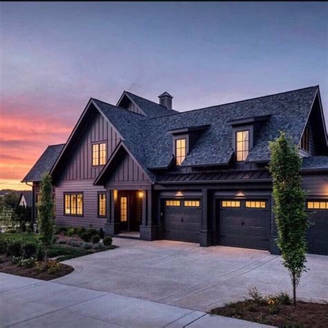 Dark Exterior Ideas to Revolutionize Your House - Down Leah's Lane