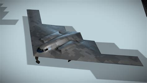 Northrop Grumman B-2 Spirit stealth bomber - Buy Royalty Free 3D model by NETRUNNER_pl [2b5847a ...