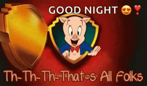 Thats All Folks Goodnight GIF - Thats All Folks Goodnight Looney Tunes ...