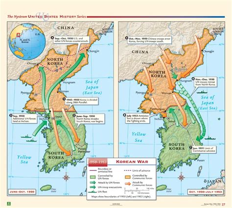 Korean War (1950 - 1953) - Vivid Maps