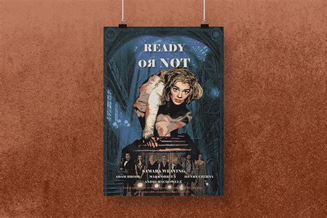 READY OR NOT FILM POSTER on Behance