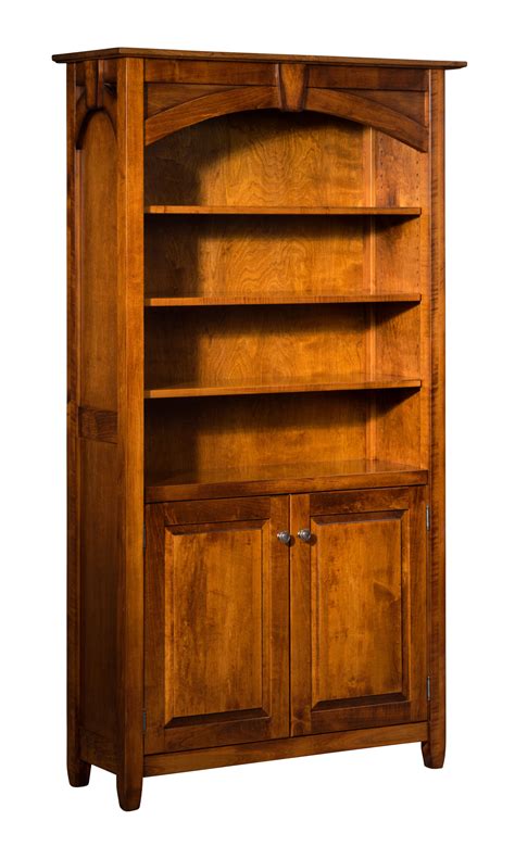 Kensing Bookcase | Amish Solid Wood Bookcases | Kvadro Furniture