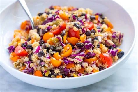 Easy Quinoa Black Bean Salad Recipe