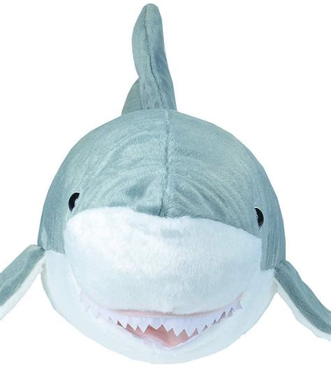 Jumbo Great White Shark Plush, Giant Stuffed Animal, Plush Toy, Gifts ...