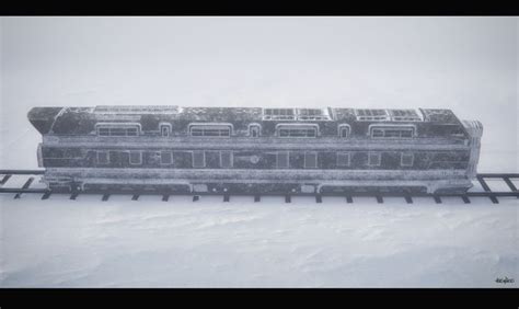 ArtStation - Snowpiercer Series Train Design, Alex Nice | Train, Cityscape, Vehicle design