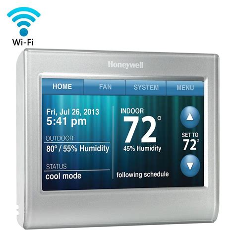 Honeywell Wi-Fi Smart Thermostat-RTH9580WF - The Home Depot