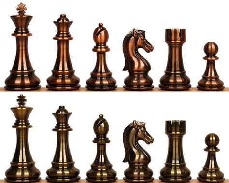 Metal Chess Pieces - The Chess Store