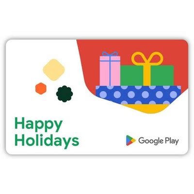 Google Play Happy Holidays Presents $200 Gift Card (email Delivery) : Target