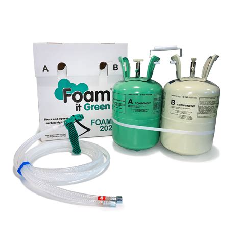 Foam It Green. Closed Cell Slow Rise Spray Foam Kit 202SR - Foam It Green