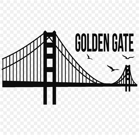 Golden Gate Bridge Sticker Silhouette, PNG, 800x800px, Golden Gate ...