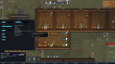 Why does my colonist still say that his bedroom is awful? : r/RimWorld