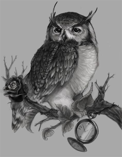 Owl Tattoo by Yukiko-the-Twisted on deviantART | Owl tattoo, Owl tattoo drawings, Owl tattoo design