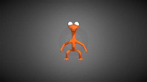 Orange from rainbow friends (rigged) - Download Free 3D model by yes (@pacmna) [6aea622] - Sketchfab