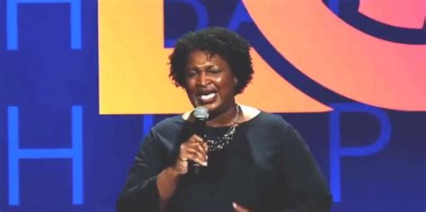 Stacey Abrams takes to the pulpit to preach abortion, government contracts: 'For me and my house ...