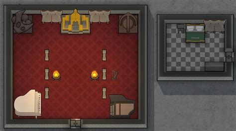 Room Design to Satisfy Emperor Throne and Bedroom Requirements : r/RimWorld