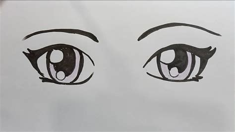 Easy Steps On How To Draw Anime Eyes | Astar Tutorial