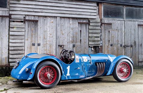 Rare Supercharged British Racer: 1936 2-Litre Alta Sports Car