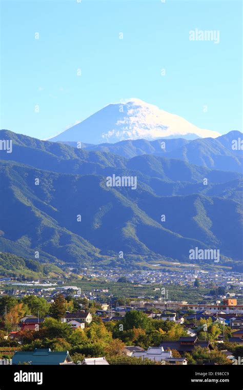 Yamanashi Prefecture, Japan Stock Photo - Alamy