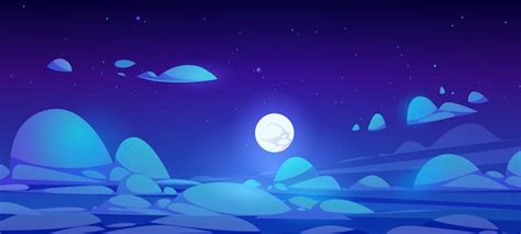 Night Sky Background Cartoon Images - Free Download on Freepik