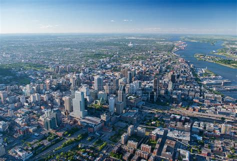 Aerial Photo | Downtown Montreal, Quebec