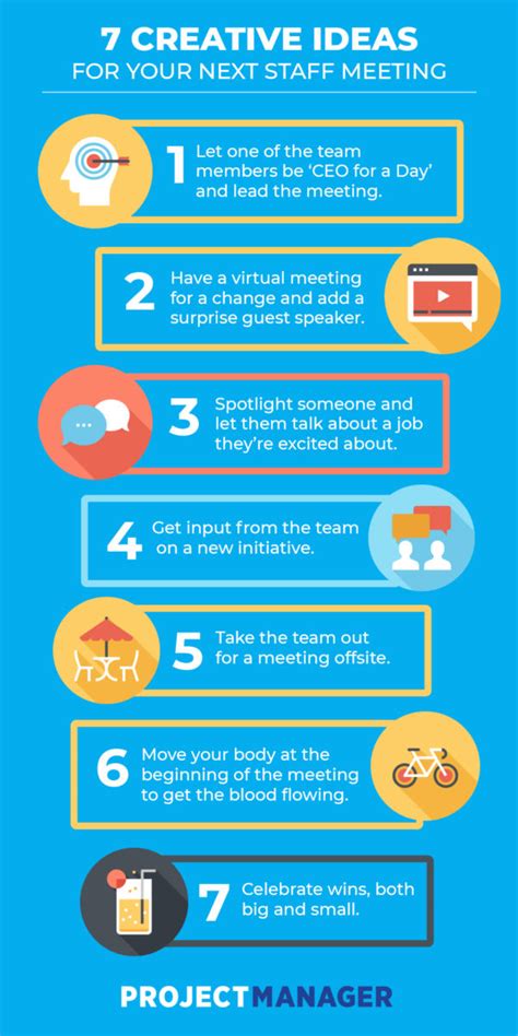 Staff Meeting Ideas: 7 Creative Tactics That Your Team Will Love