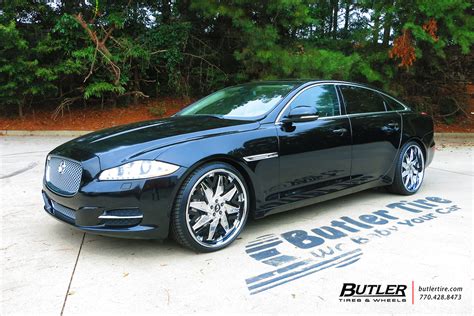 Jaguar XJL with 22in Forgiato Attivo Wheels exclusively from Butler ...