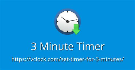 3 Minute Timer - Online Timer - Countdown