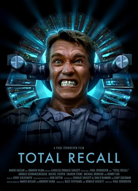 Original Total Recall Movie Poster images