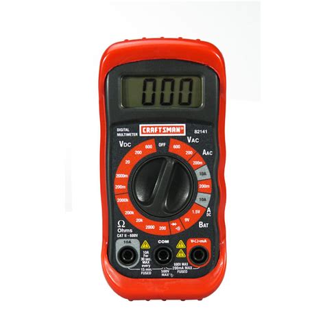 Craftsman 8 Function Multimeter