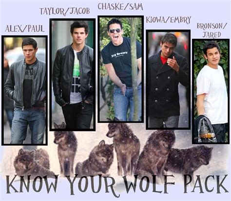 Twilight Wolf Pack Names And Colors