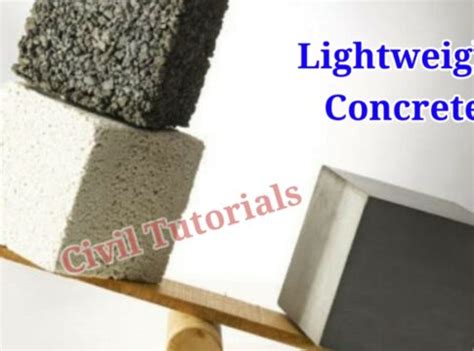 Advantages of lightweight concrete Archives - Civil Tutorials