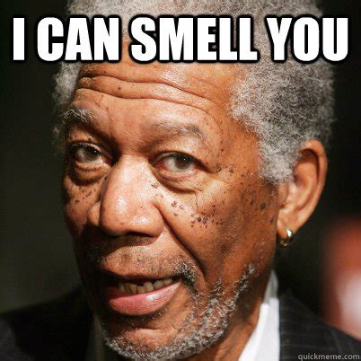 i can smell you - How I currently picture Morgan Freeman. - quickmeme