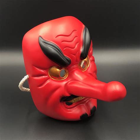 Japanese Tengu Mask - Japonalia