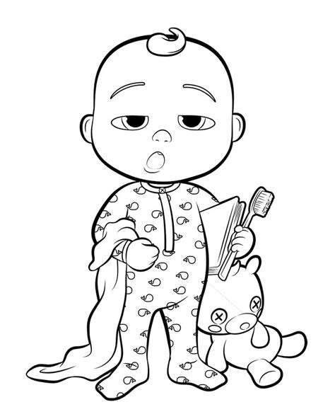 Funny JJ Cocomelon coloring page - Download, Print or Color Online for Free