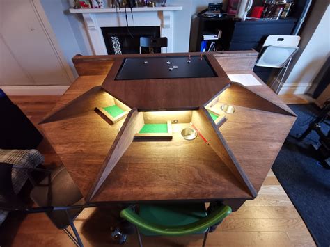 My Dad and I made a DnD table, it got out of hand. : r/DnD