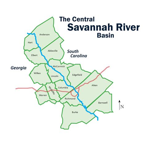 The Savannah river at emaze Presentation