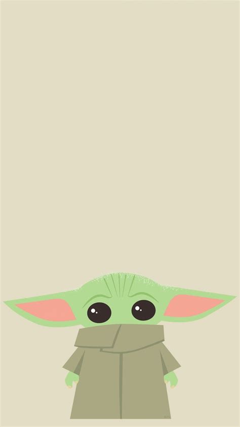 Cute Baby Yoda wallpaper | Yoda wallpaper, Cute patterns wallpaper ...