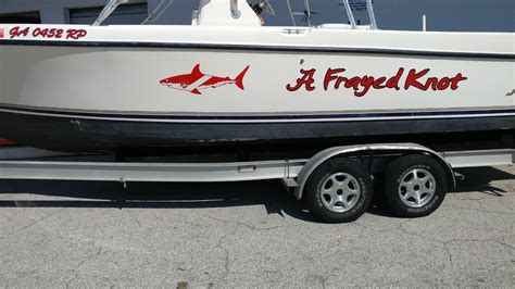 Custom vinyl boat lettering ~ Sailboat optimist plans