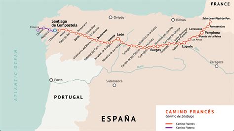 Las principales rutas del Camino de Santiago que puedes hacer