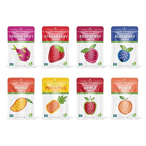 Nature’s Turn Freeze-Dried Fruit Snacks, Superfruit Variety, Pack of 8 (1.2oz Each) - Eat Intact