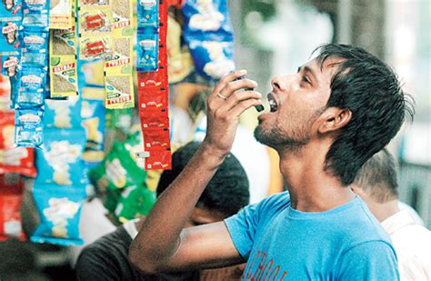 Gutkha bites the dust - Telegraph India