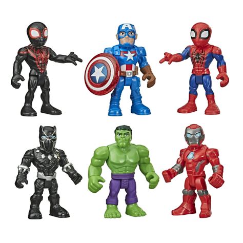 Playskool Heroes Marvel Super Hero Adventures 5-Inch Action Figure Toy ...