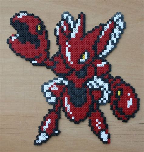 Scizor Pokemon Gold Silver Hama Perler Bead Sprite | Pokemon bead, Diy perler bead crafts, Bead ...