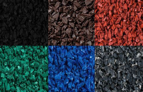 Rubber Mulch Colors: Black Rubber Mulch - RubberMulch.com