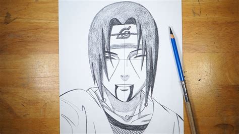 How To Draw Itachi Uchiha